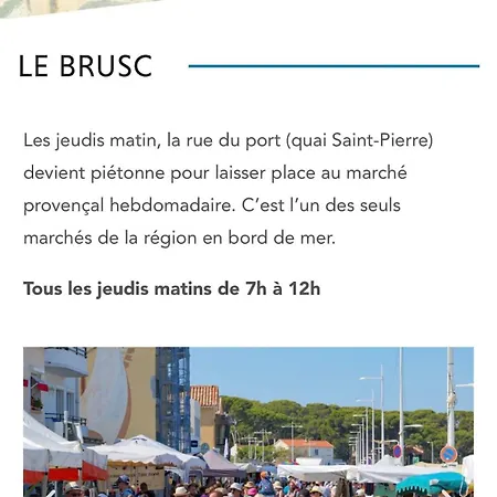 Cosy à 3 Min Du Port Du Brusc * Six-Fours-les-Plages